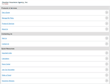 Tablet Screenshot of houstoninsuranceagency.com